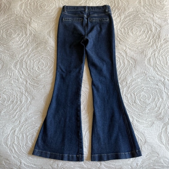 SPANX - Pintuck Flare Jeans - Raw Indigo - Picture 8 of 12